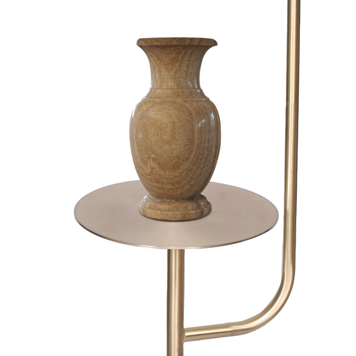 Marble End Table Lamp 25.5x30x23cm