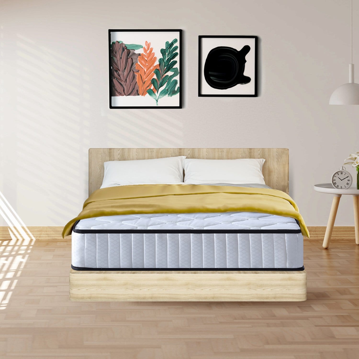 King Single Mattress Pocket Spring 203x107x21cm