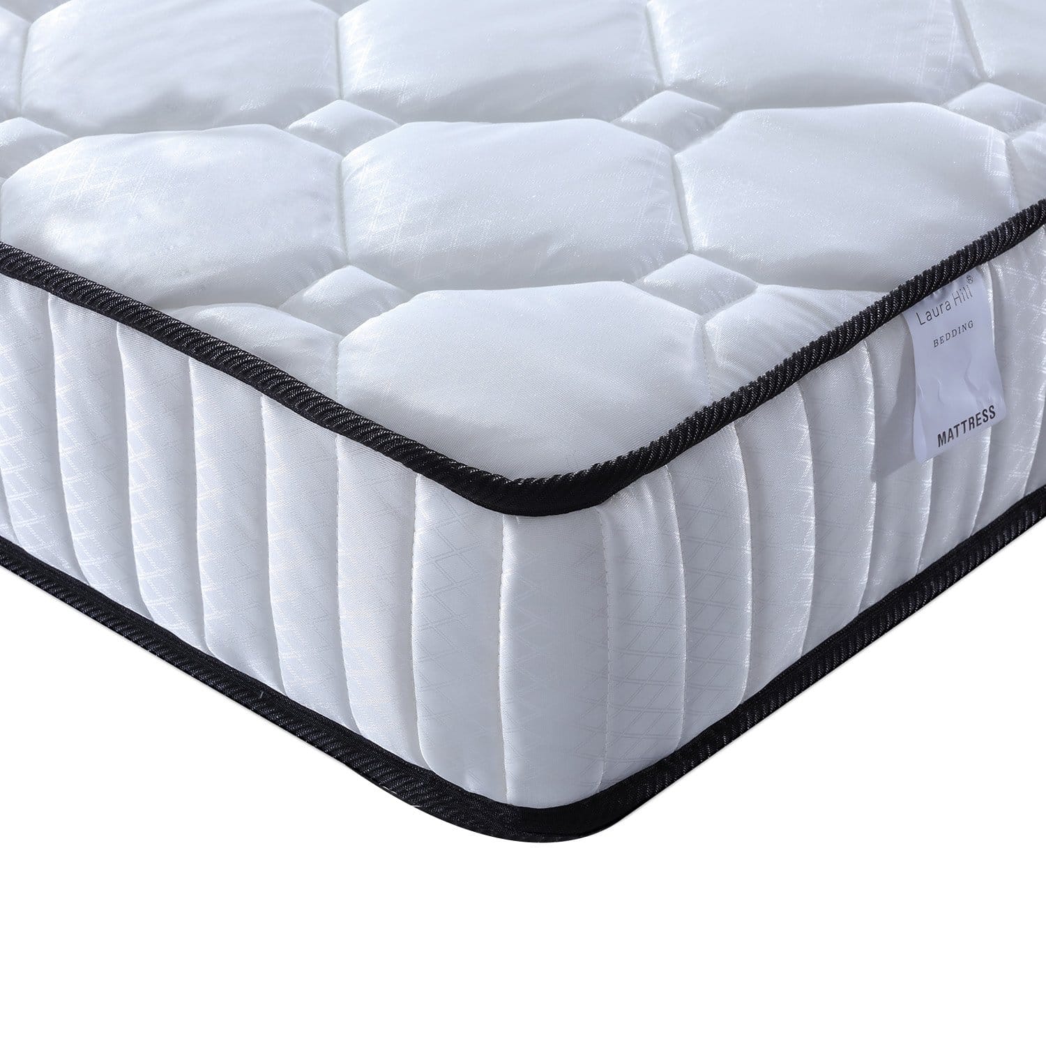 King Single Mattress Pocket Spring 203x107x21cm