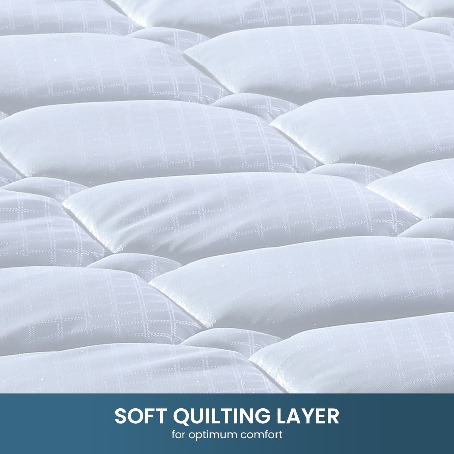 King Single Mattress Pocket Spring 203x107x21cm