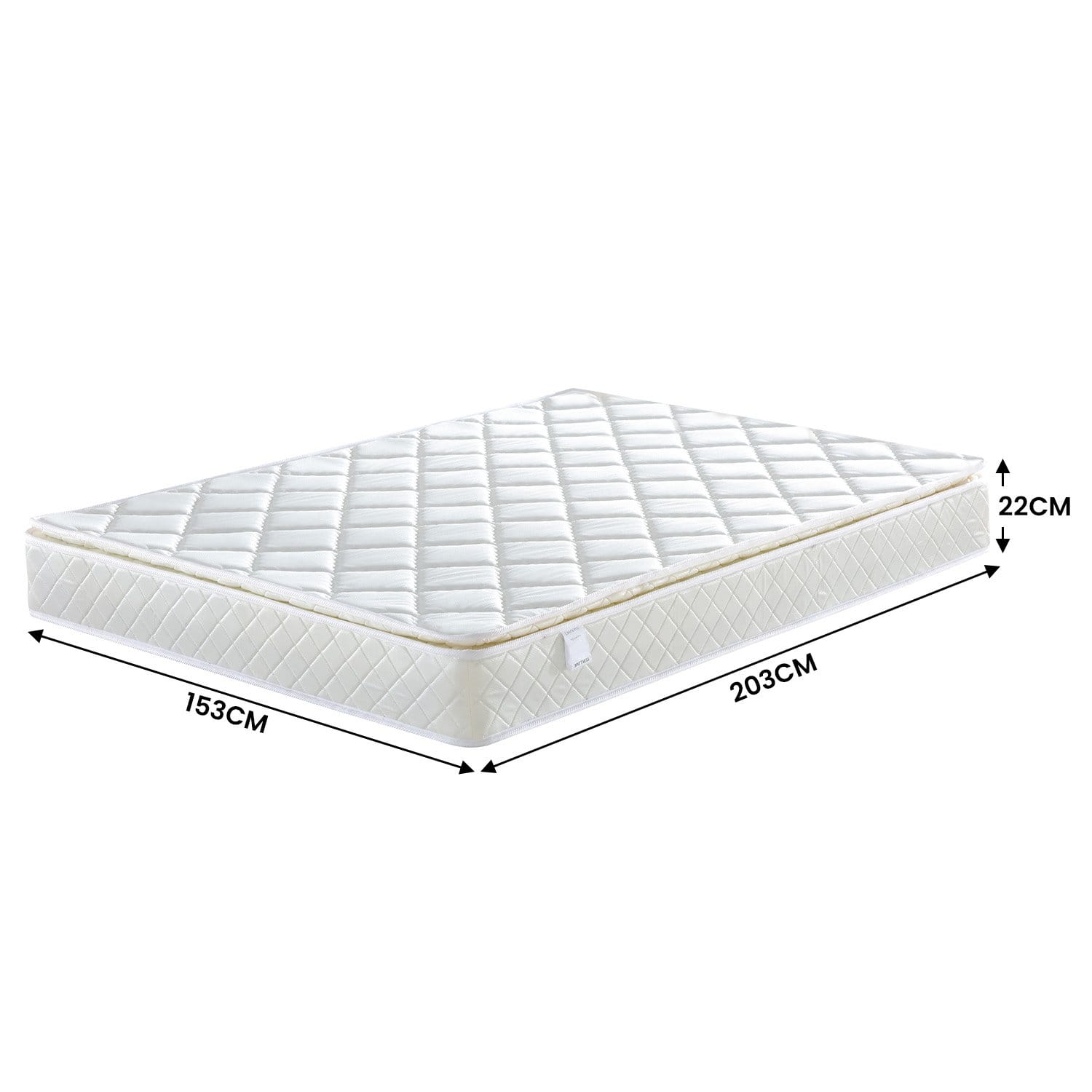 Queen Mattress Pillow Top Pocket Spring