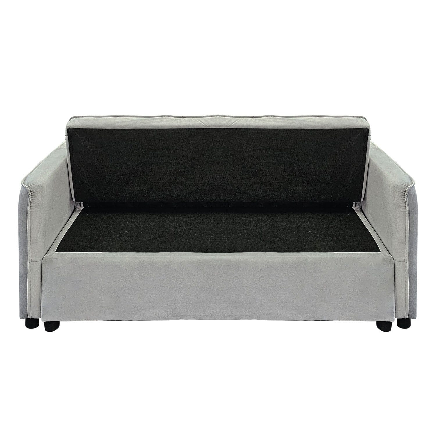 Grey sofa bed 135x95x76cm, view 7