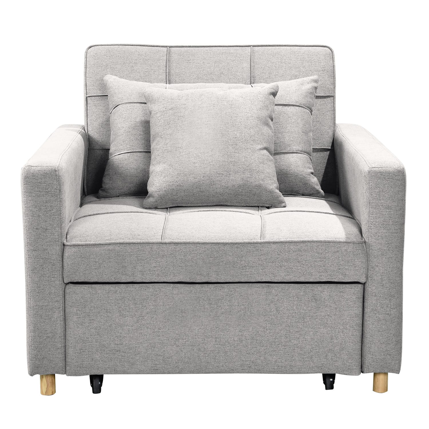 Grey sofa 101x98x88cm, view 7