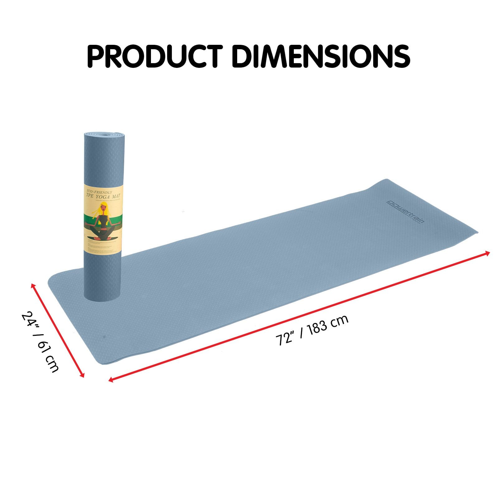Yoga Mat Double Layer Non-slip