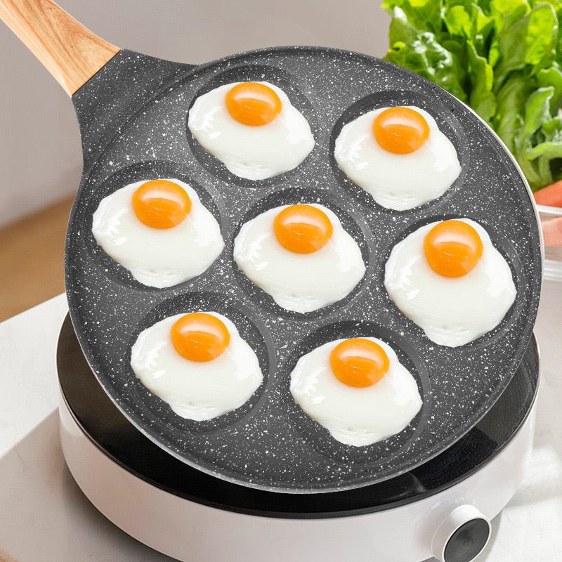 3 Hole Frying Pot Pan Non-Stick Egg Pancake