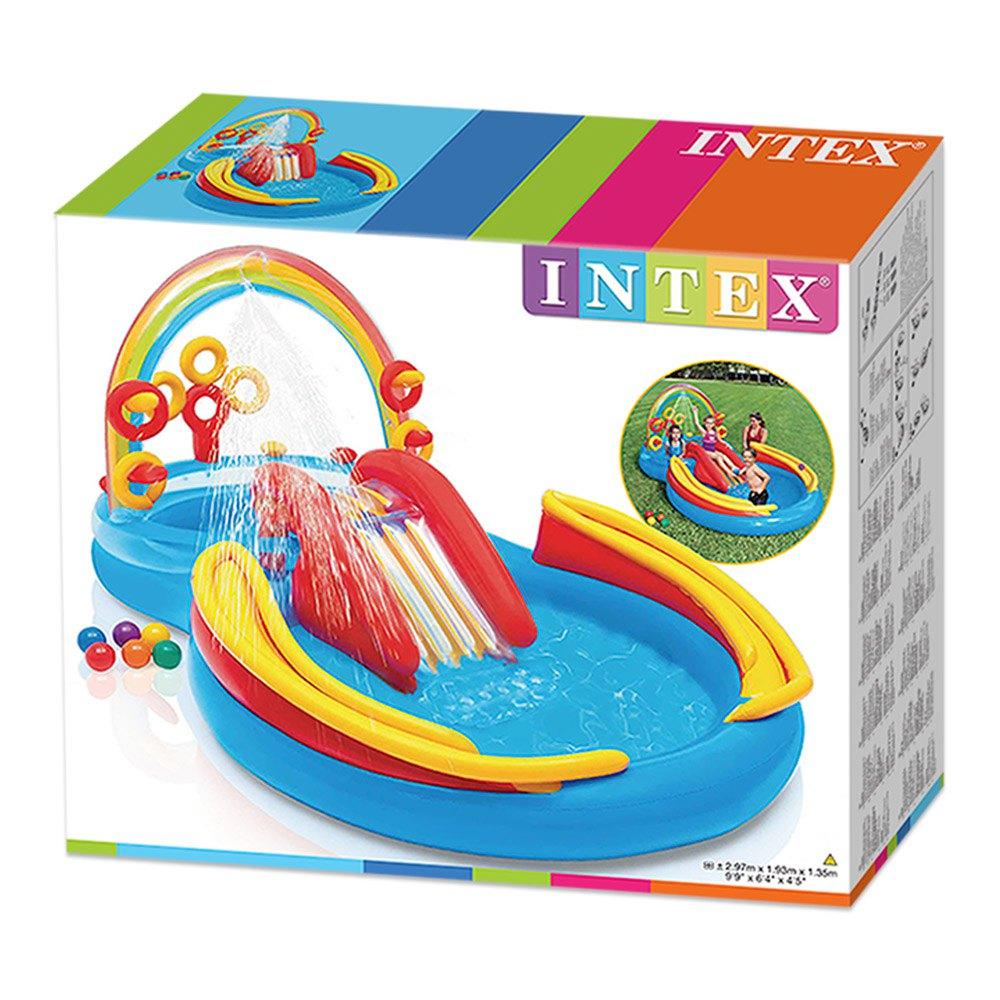 Inflatable Kids Rainbow Ring Water Play Center Kids Au 57453Np