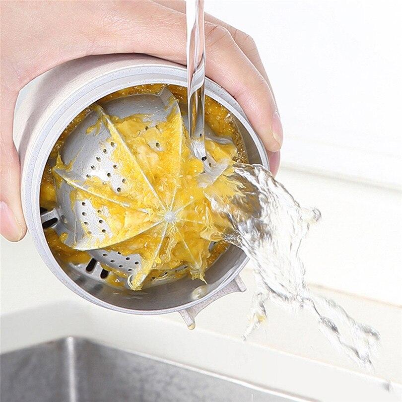 Manual Lemon Juicer & Orange Squeezer - Plastic Fruit Citrus Kitchen Tool