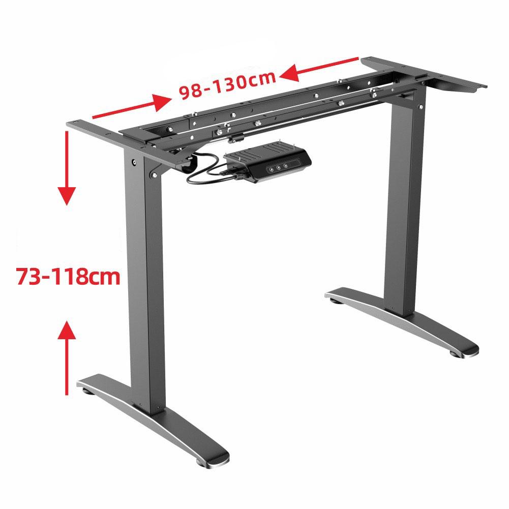Gaming Standing Desk Home Office Lift Electric Height Adjustable