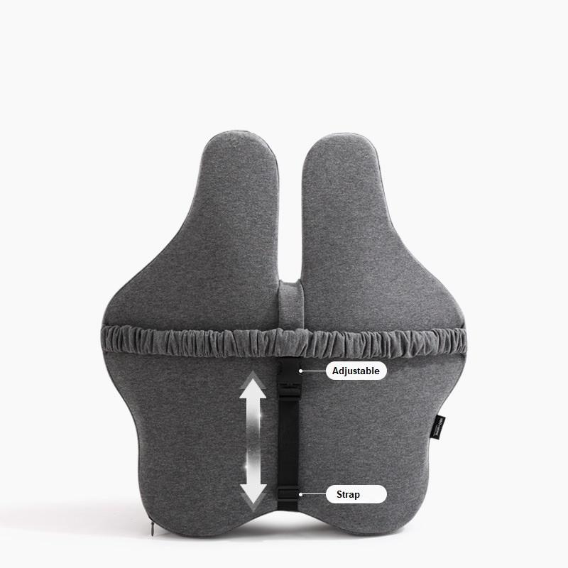 Orthopedic Memory Foam Seat Cushion - Light Grey