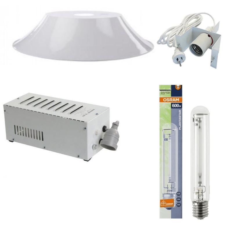 Boost Your Indoor Gardening with our 600w HPS Grow Light Kit
