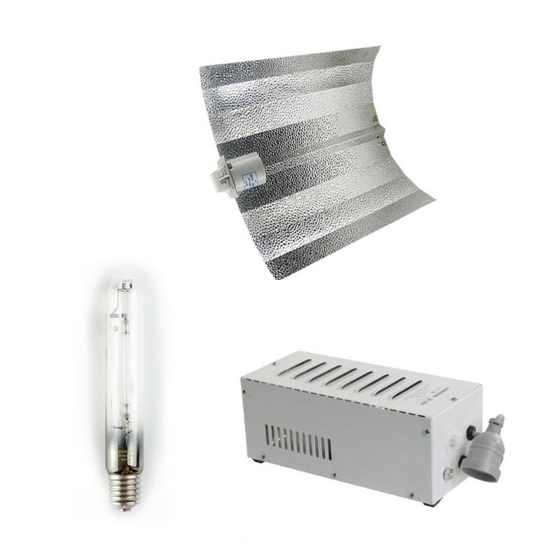 Get Superior Results with 400w HPS Grow Light Bundle - Lucagrow Bulb, Batwing Reflector, Ballast