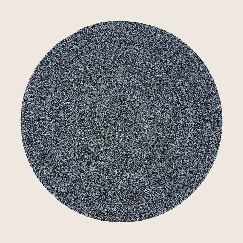 Handmade Country Cottage Reversible Cotton Area Rug 120 X 120 Cm