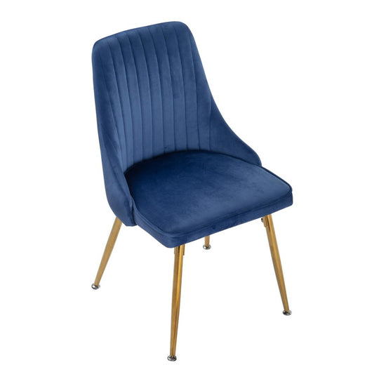 Navy Velvet Natural Table Set