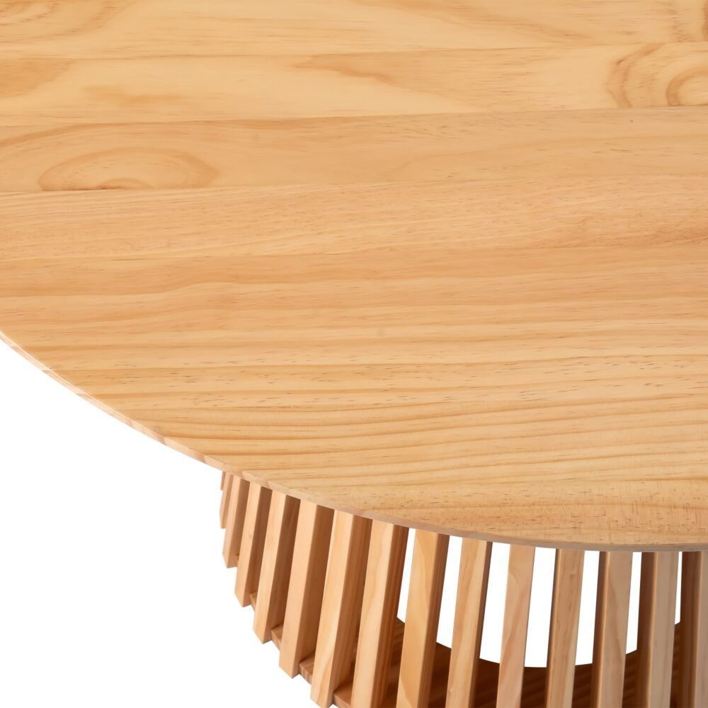 Palmer Natural Dining Table | Natural colour