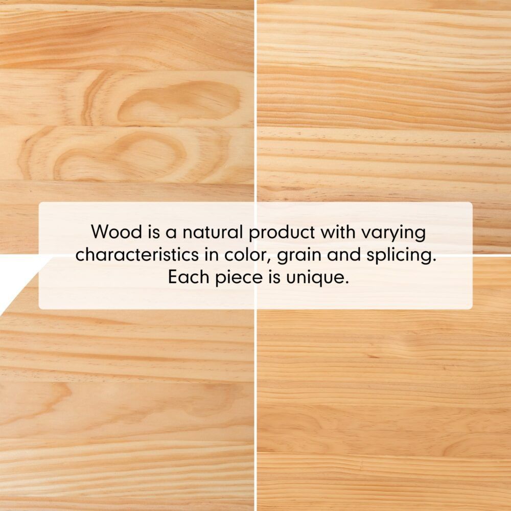Palmer Natural Dining Table with Natural colour
