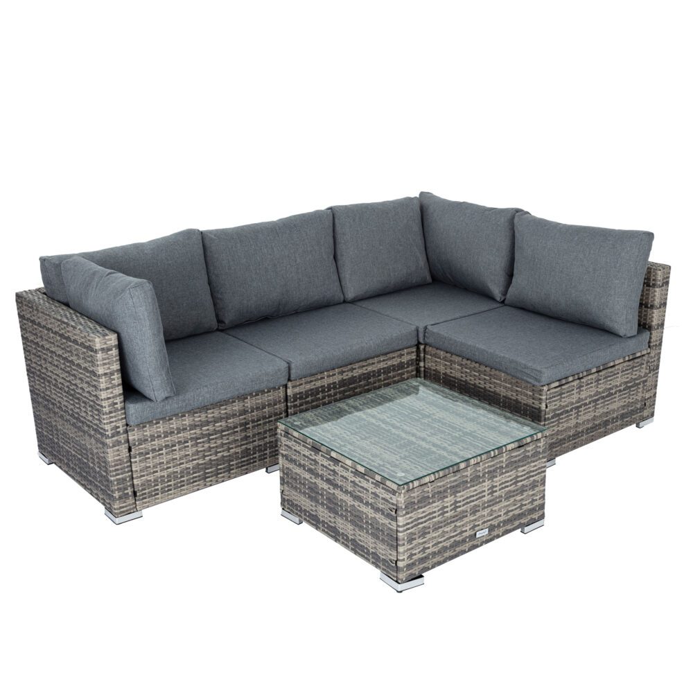 Outdoor Modular Lounge Sofa Bondi-Black
