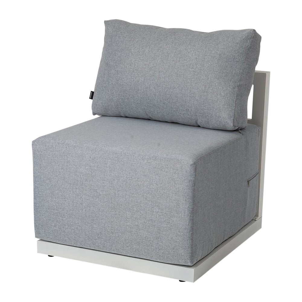 5-Seater Deep-Seated Patio Set White
