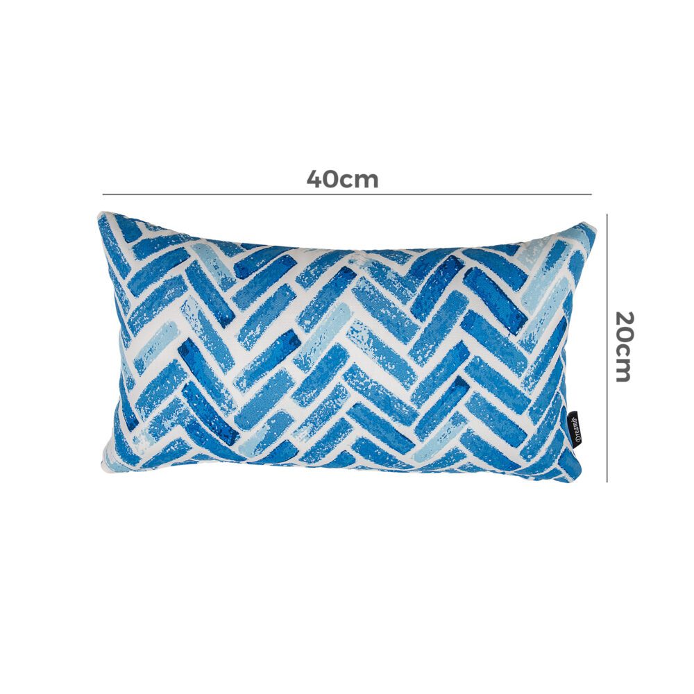Vibrant Square/Rectangular Outdoor Throw Pillow