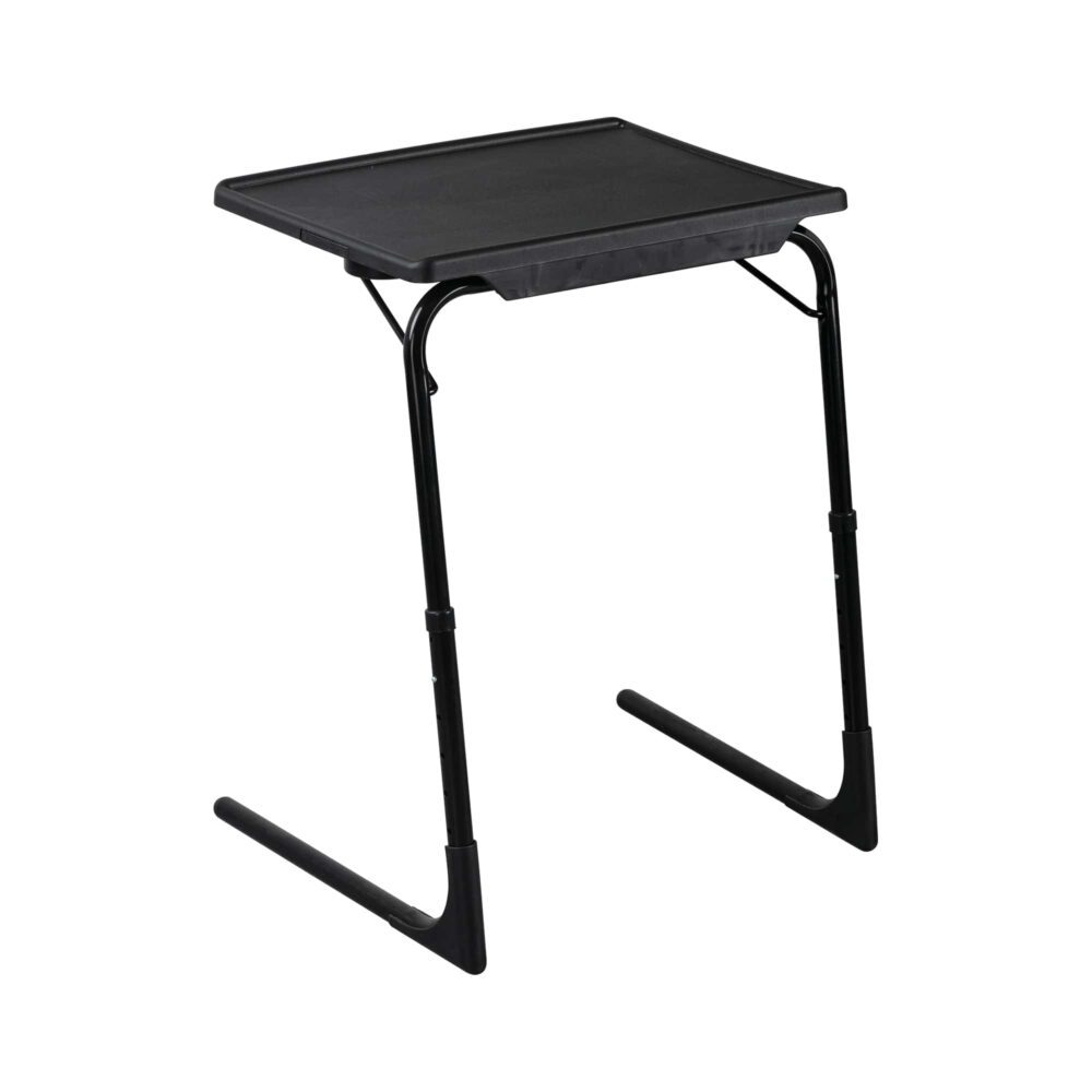Foldable Table Adjustable Tray Laptop Desk Black | Side Tables