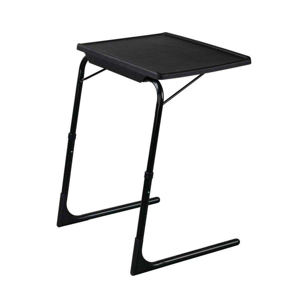 Foldable Table Adjustable Tray Laptop Desk Black | Black colour