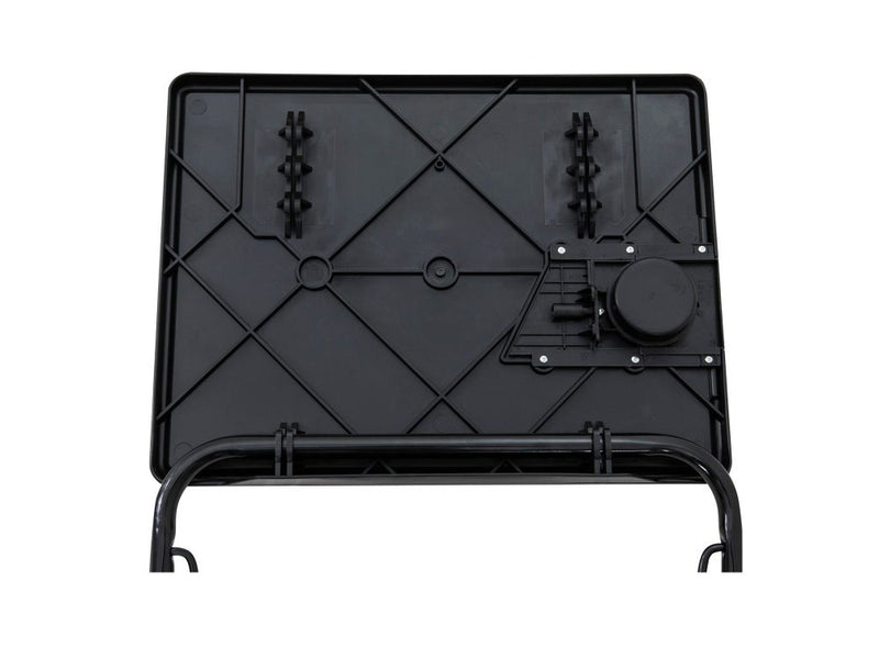 Foldable Table Adjustable Tray Laptop Desk Black - Holder