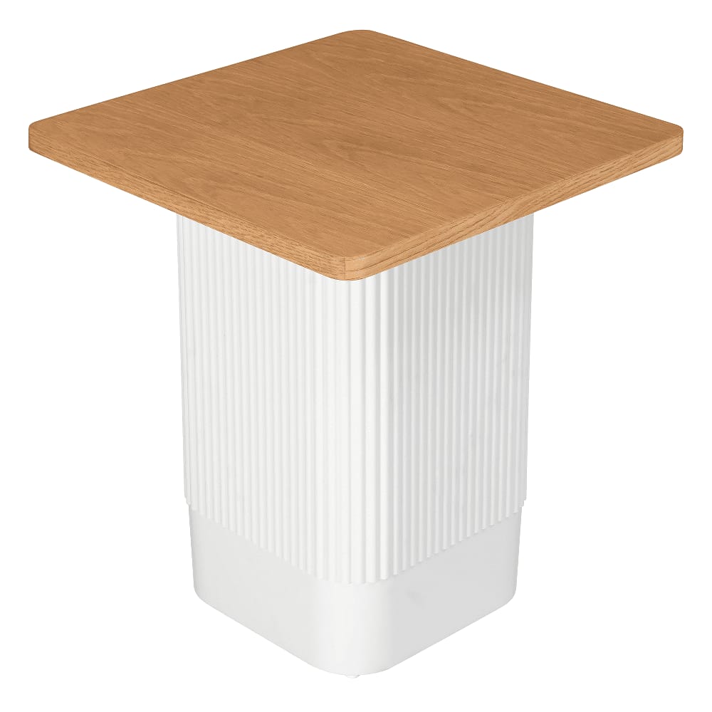 Natural Wood Side Table