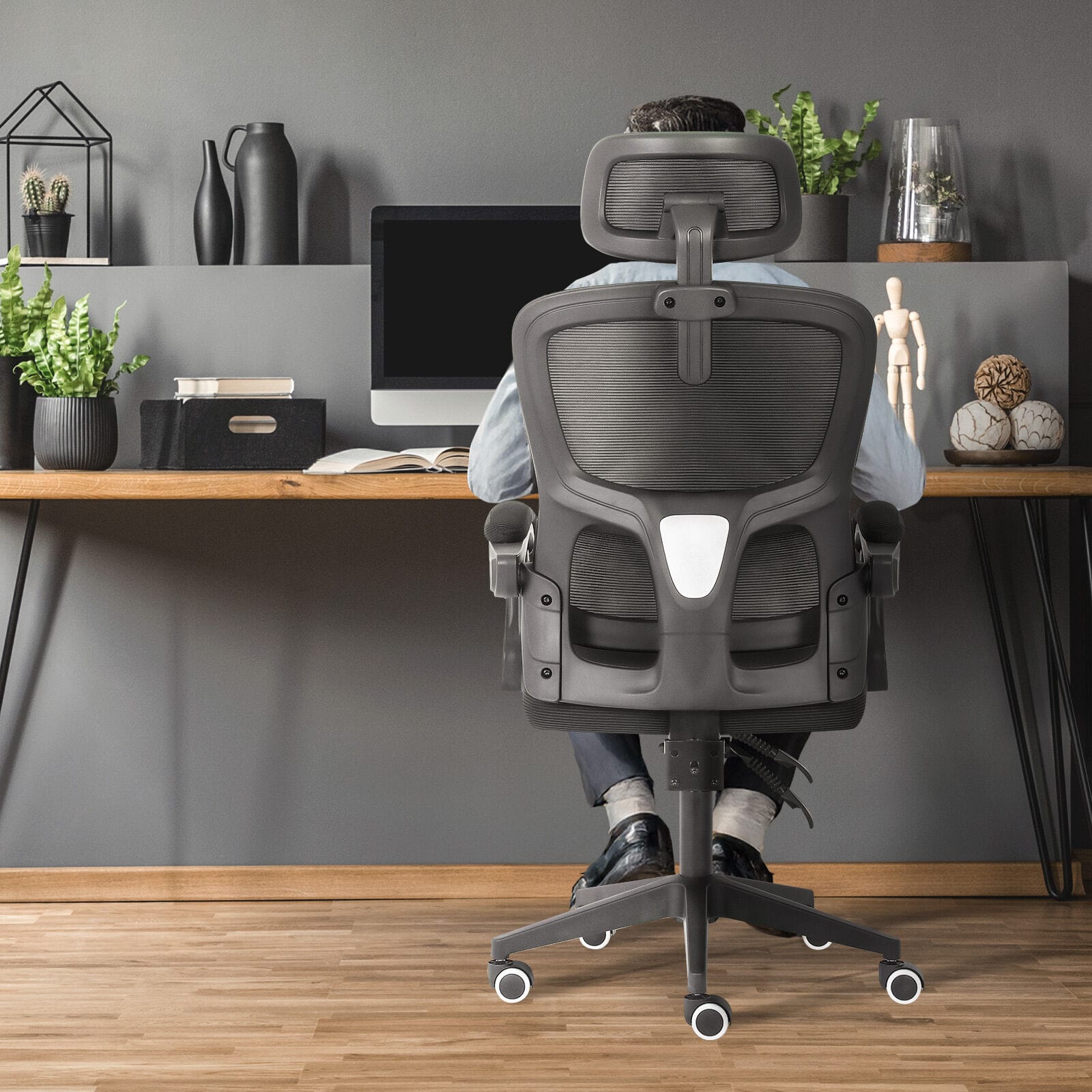 Ergonomic Office Chair Recliner 58x58x118cm