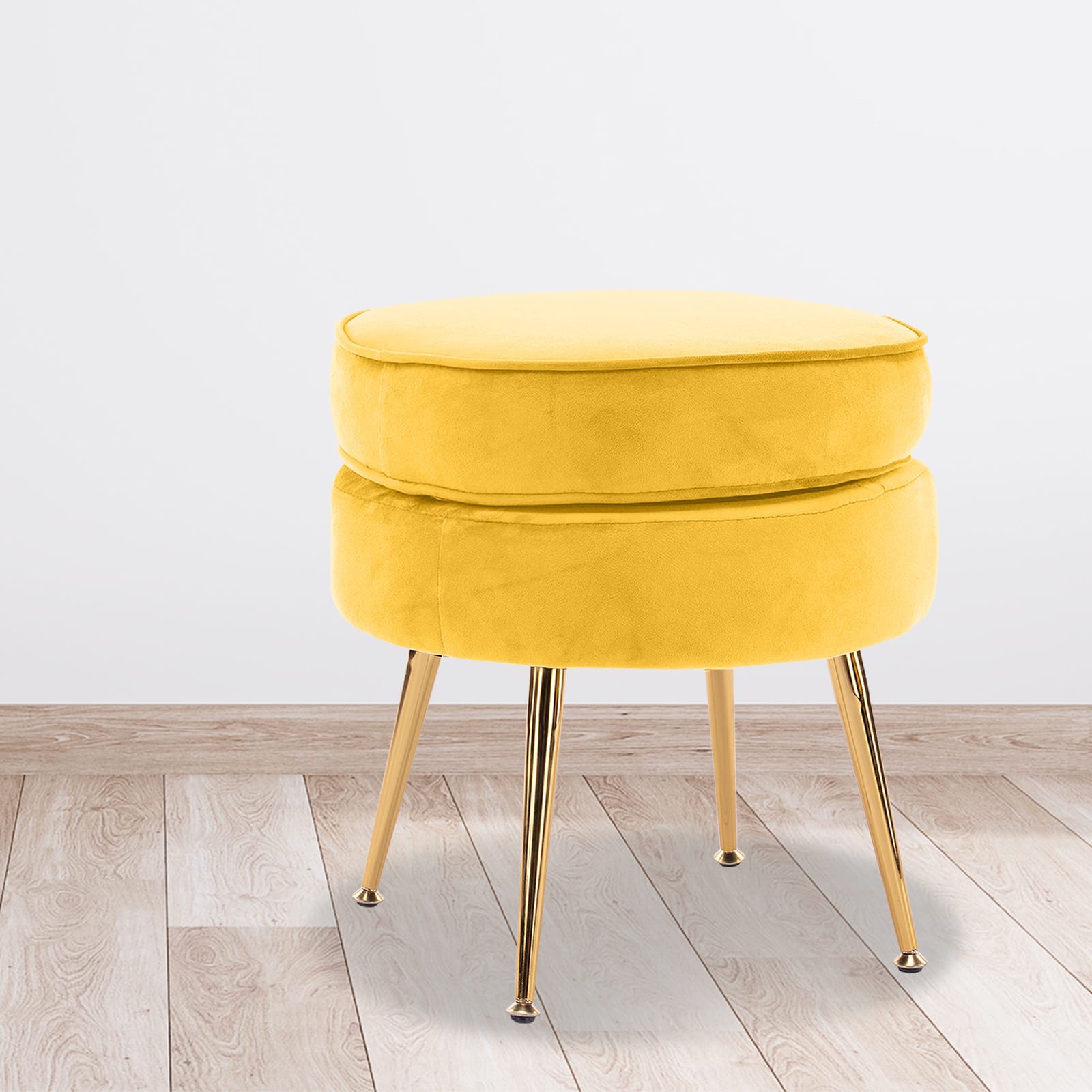 Yellow stool 41x41x41cm, view 10