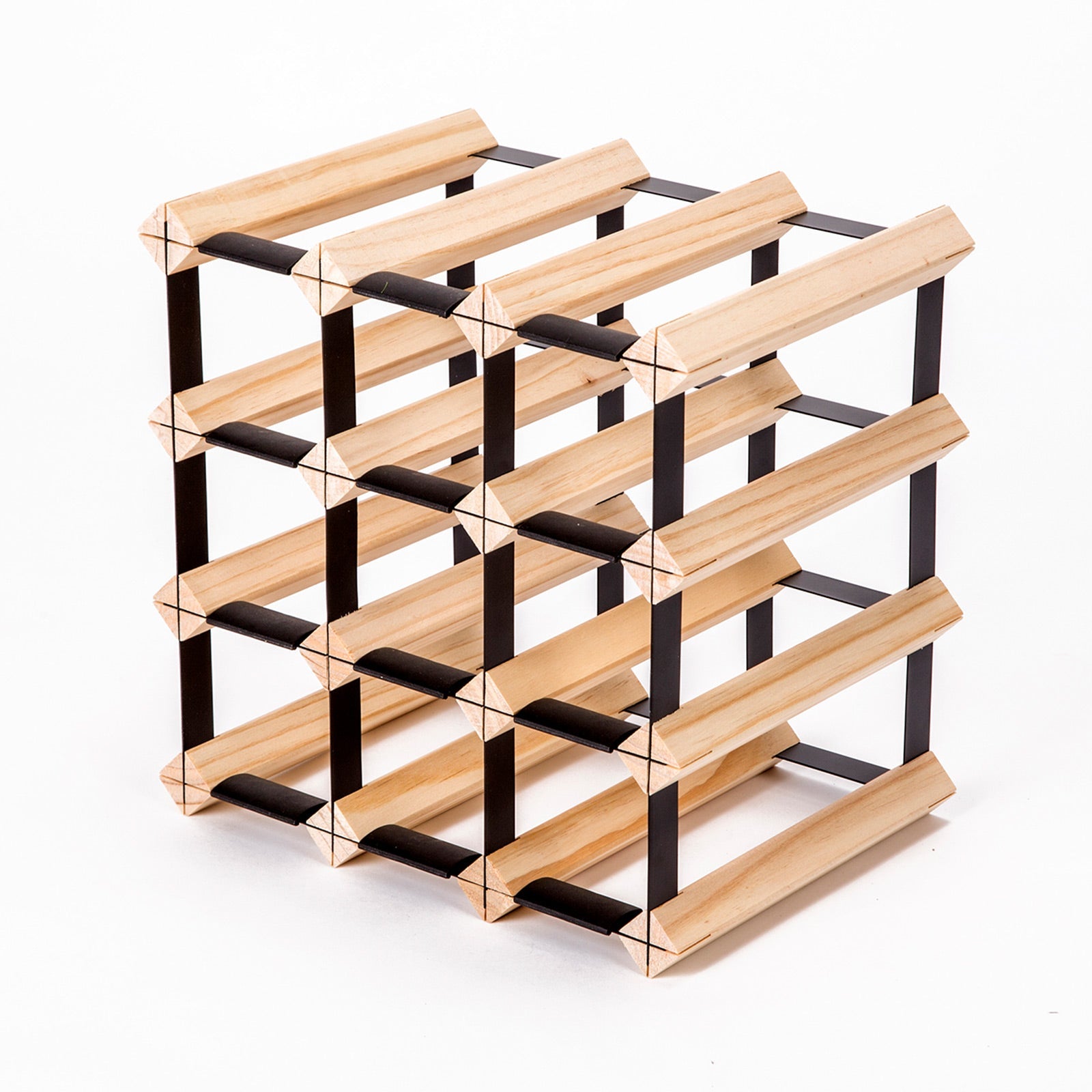Timber Wine Rack Storage Cellar Organiser 12 Bottle - Wine Racks - photo 9