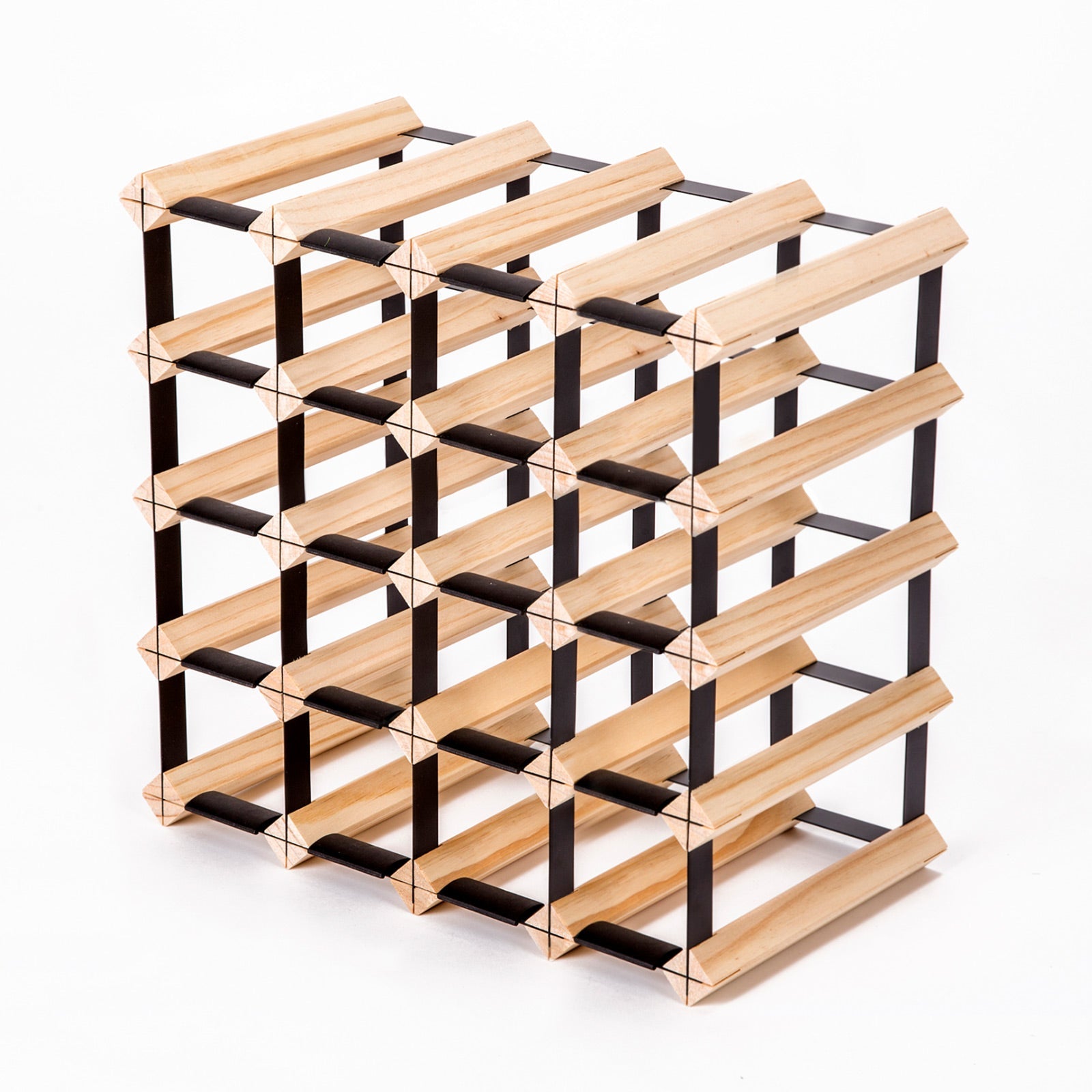 Timber Wine Rack Storage Cellar Organiser 20 Bottle - Wine Racks - photo 9