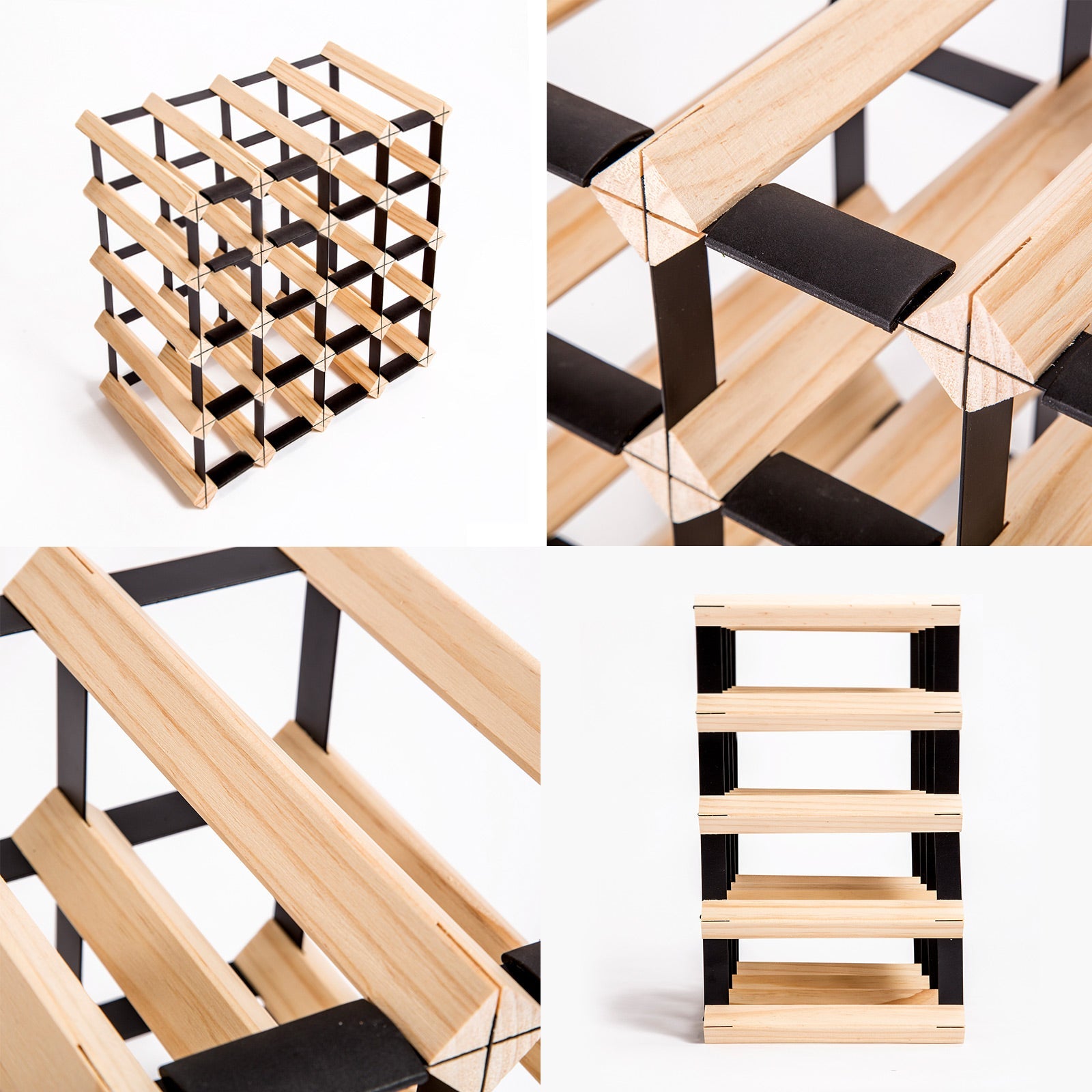 Timber Wine Rack Storage Cellar Organiser 20 Bottle - Wine Racks