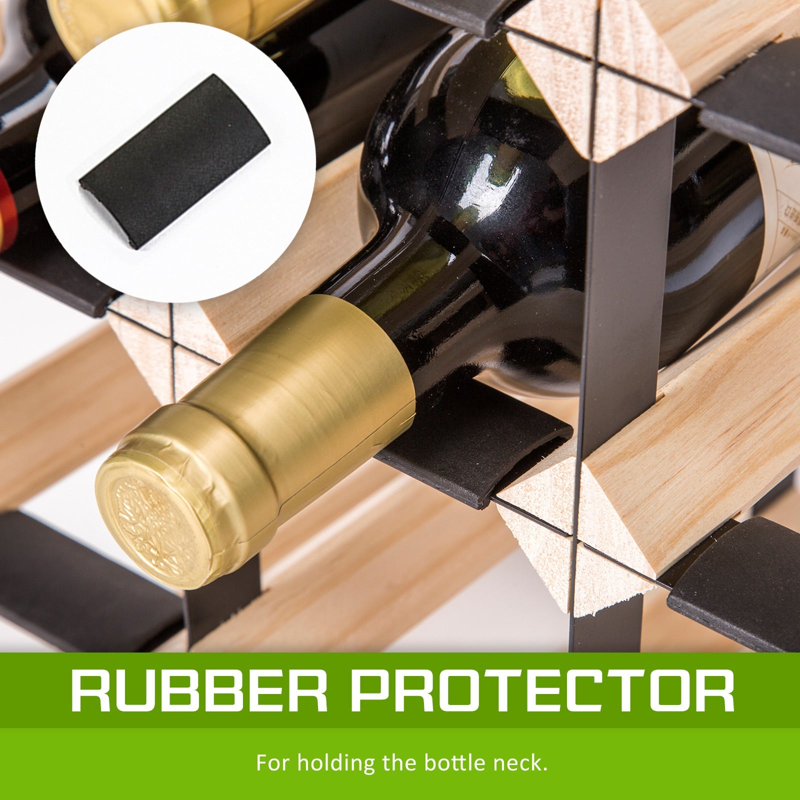 Timber Wine Rack Storage Cellar Organiser 72 Bottle with Wine Racks