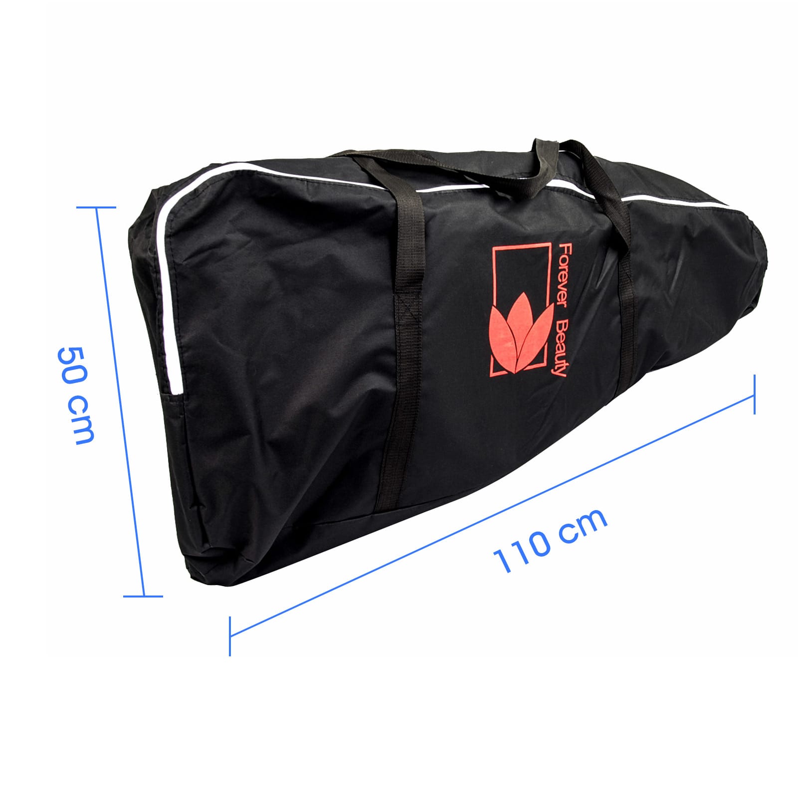 Massage Chair Carry Bag Black 110x18x50cm