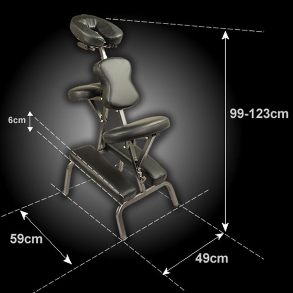 Portable Massage Chair Table 59x49cm