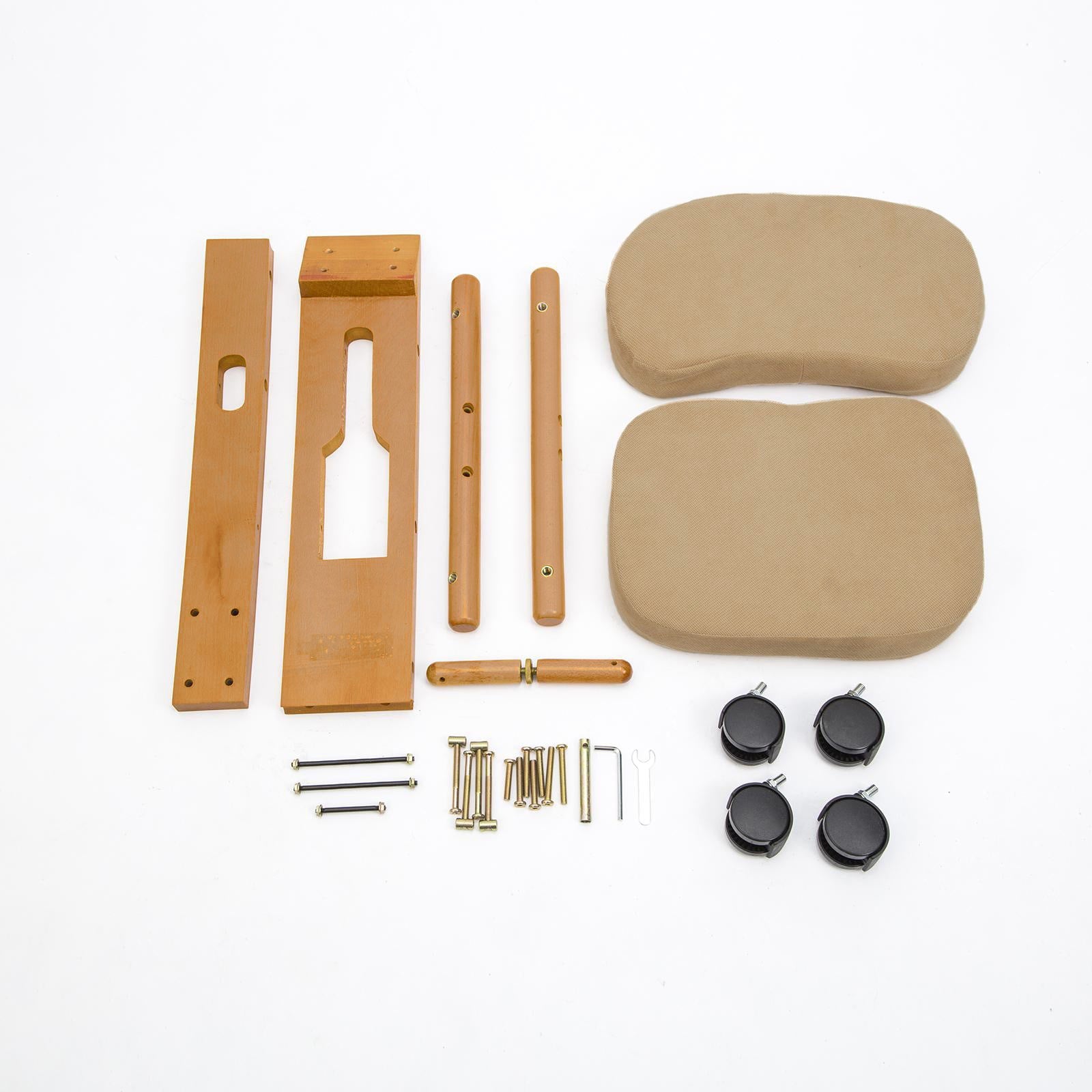 Ergonomic Adjustable Kneeling Chair BEIGE | Beige colour