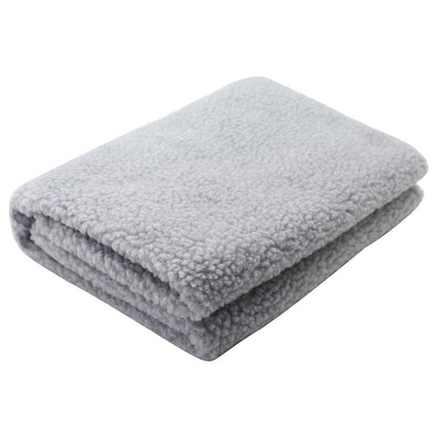 Soft and Warm Pet Blanket for Dogs and Cats - 1x1M Washable Fleece Rug