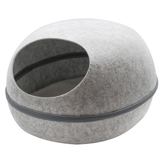 Large Cave Cat Soft Cushion Igloo Kitten Cat Bed Mat House