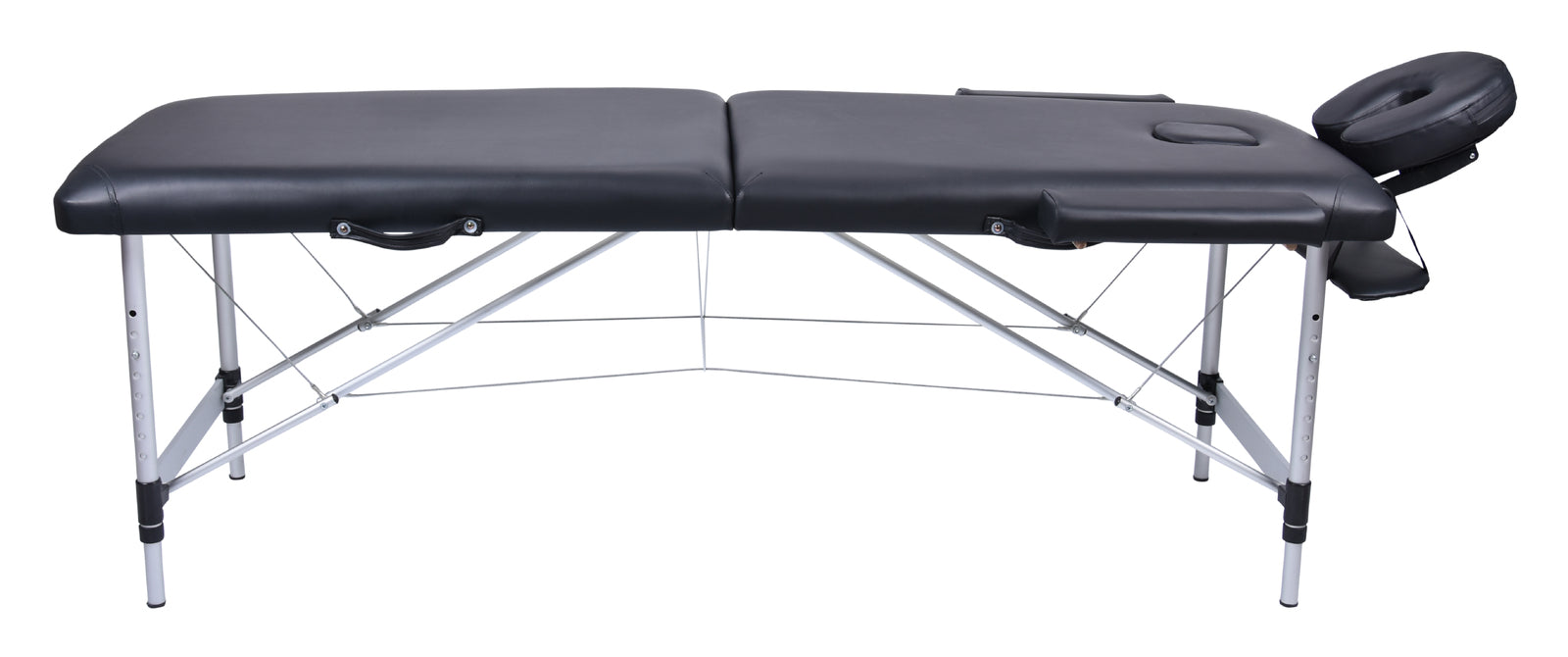 2-Fold Aluminium Massage Table for Beauty Therapy Portable