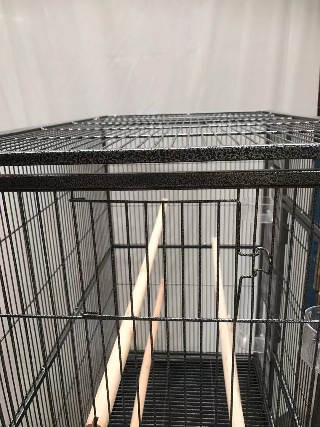 161 Cm Bird Cage Parrot Aviary Pet Stand-Alone Budgie Perch Castor Wheels