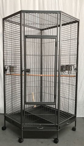 Spacious 162cm Bird Cage with Corner Design, Perfect for Large Parrots