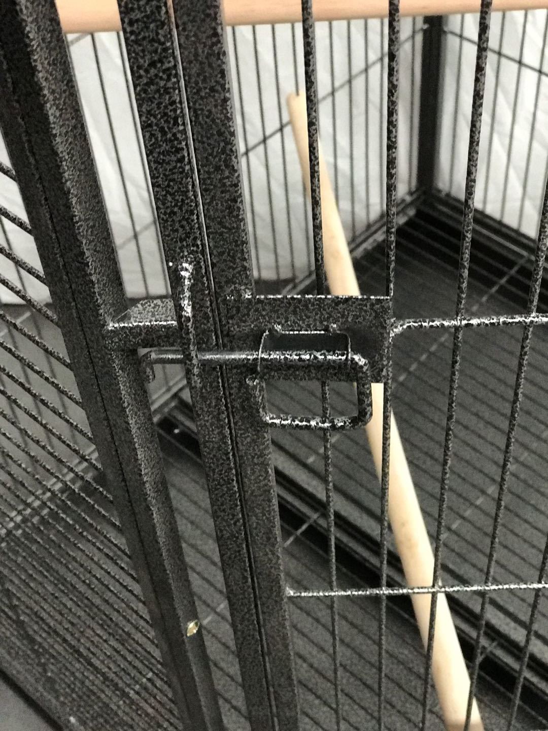 162Cm Large Corner Bird Cage Pet Parrot Aviary Perch Castor Wheel