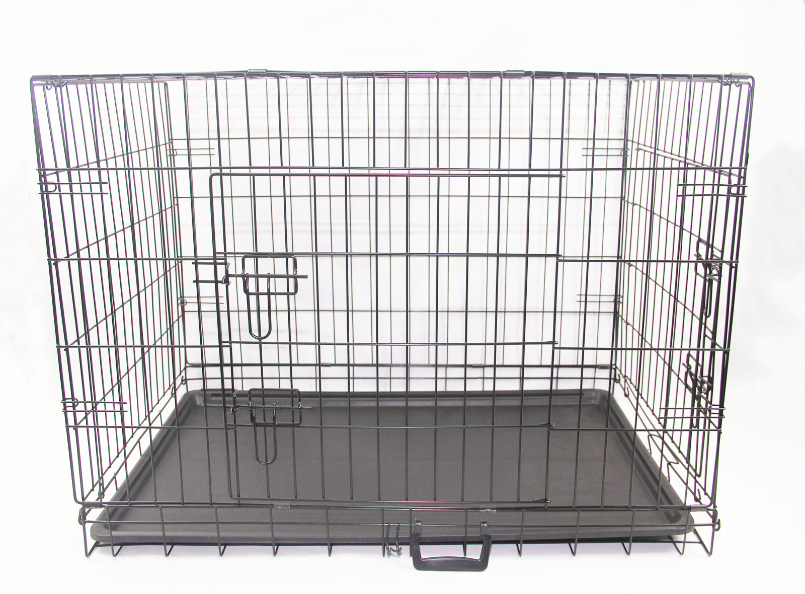 24' Portable Foldable Dog Cat Rabbit Collapsible Crate Pet Cage With Cover