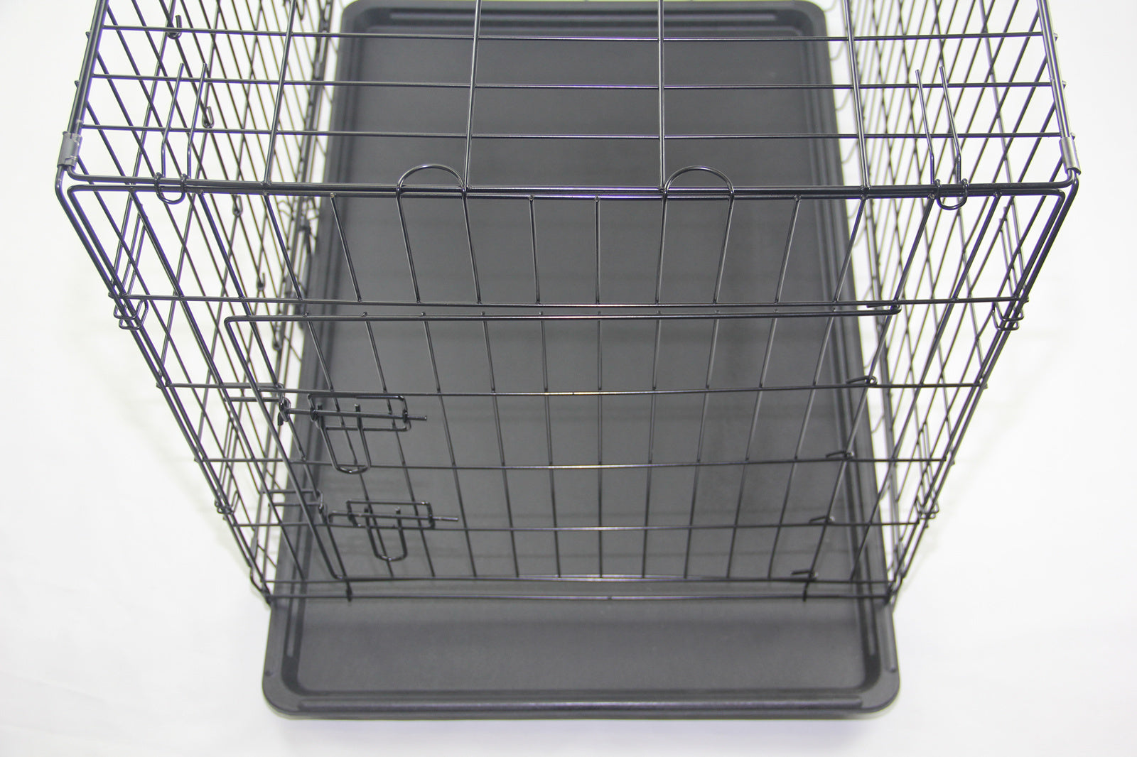 24' Portable Foldable Dog Cat Rabbit Collapsible Crate Pet Cage With Cover