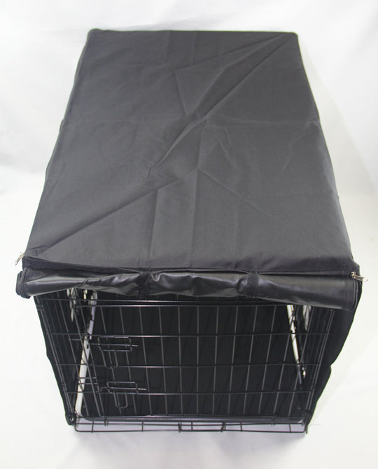 30' Portable Foldable Dog Cat Rabbit Collapsible Crate Pet Cage With Cover with Cat Carriers & Crates