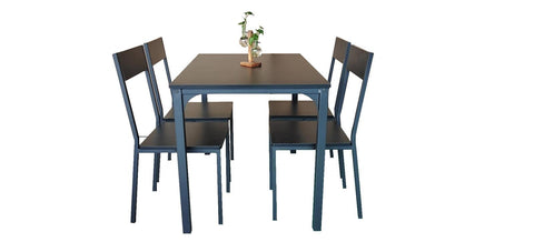 5 Piece Kitchen Dining Room Table And Chairs Set