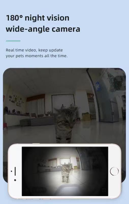 Smart Pet Feeder With Smartphone Camera App