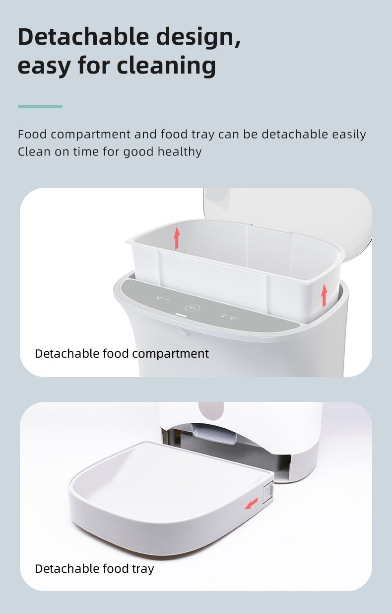 Smart Pet Feeder With Smartphone Camera App