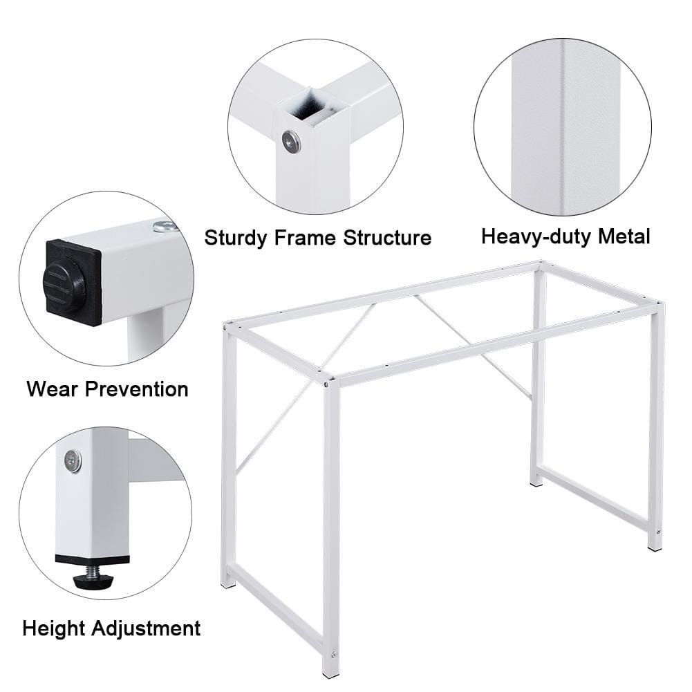 Home Office Desk Sturdy Metal