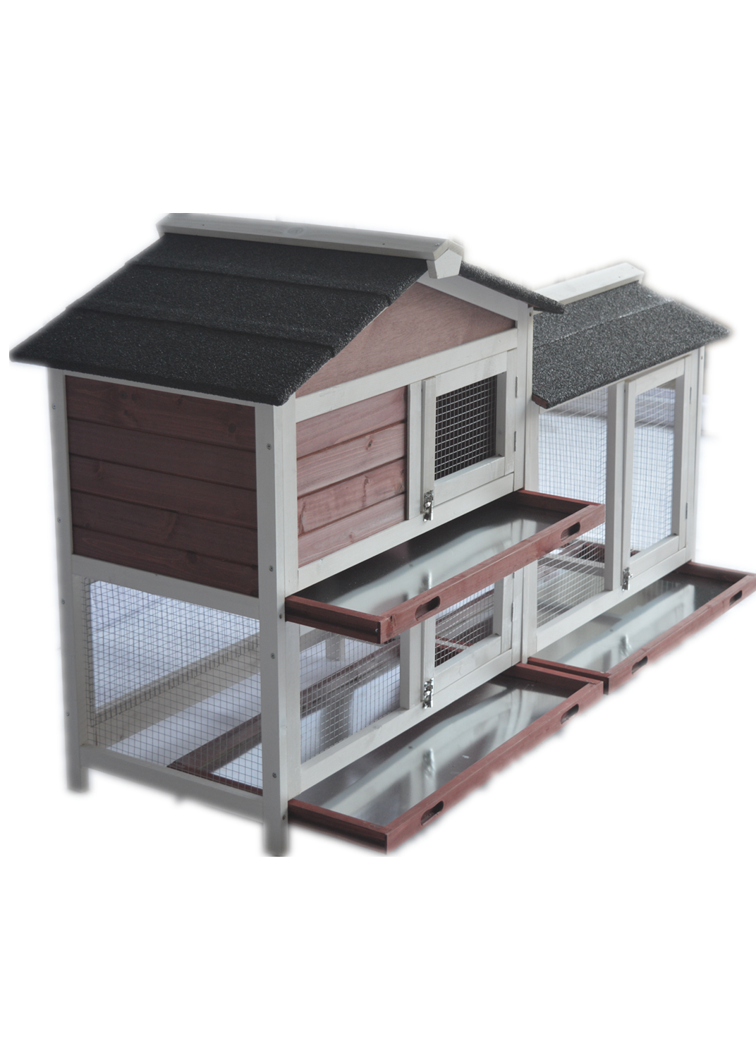 Double Storey Large Rabbit Hutch Guinea Pig Cat Cage , Ferret Cage