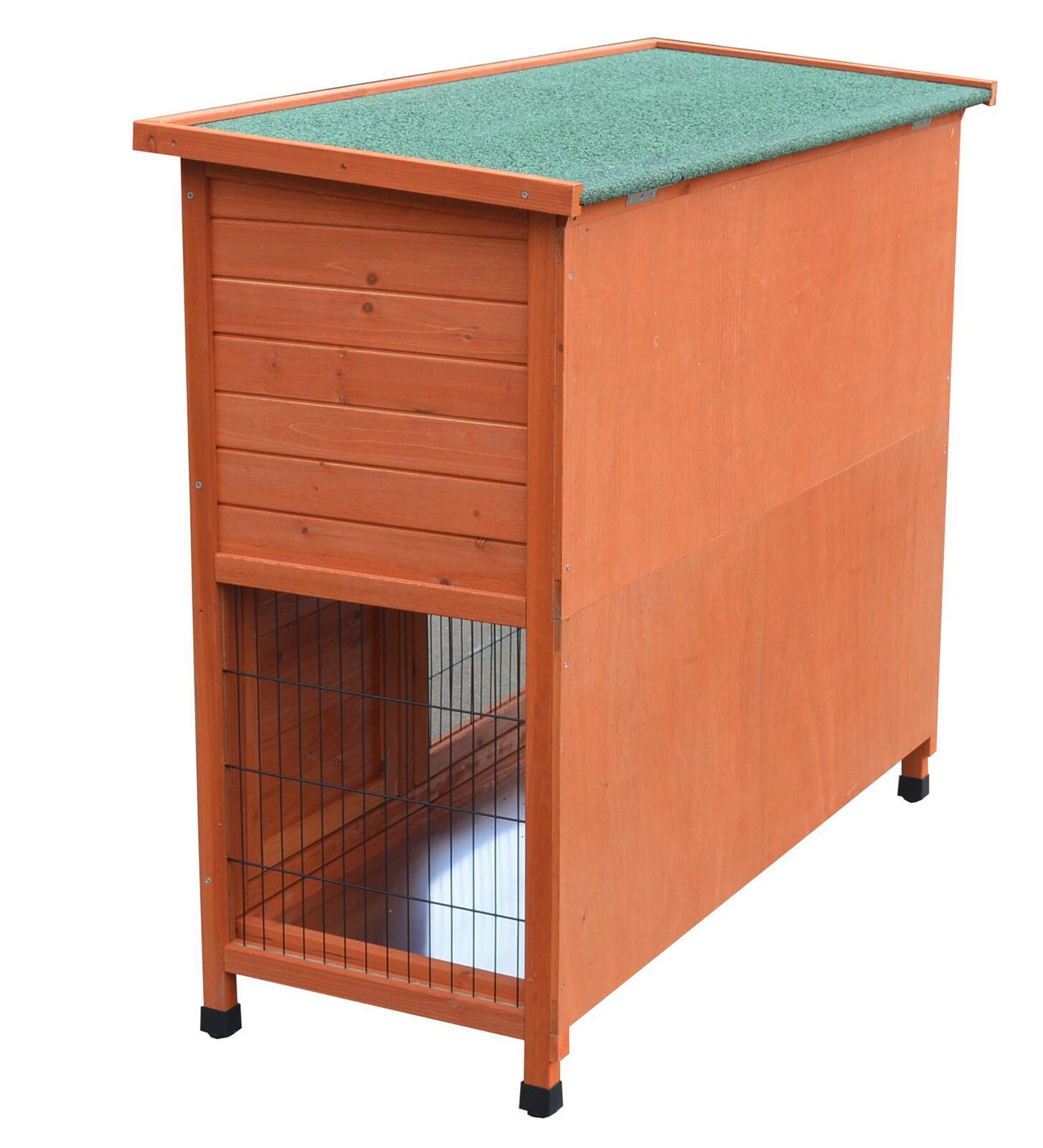 120Cm Xl Double Storey Rabbit Hutch Guinea Pig Cage , Ferret Cage Cat